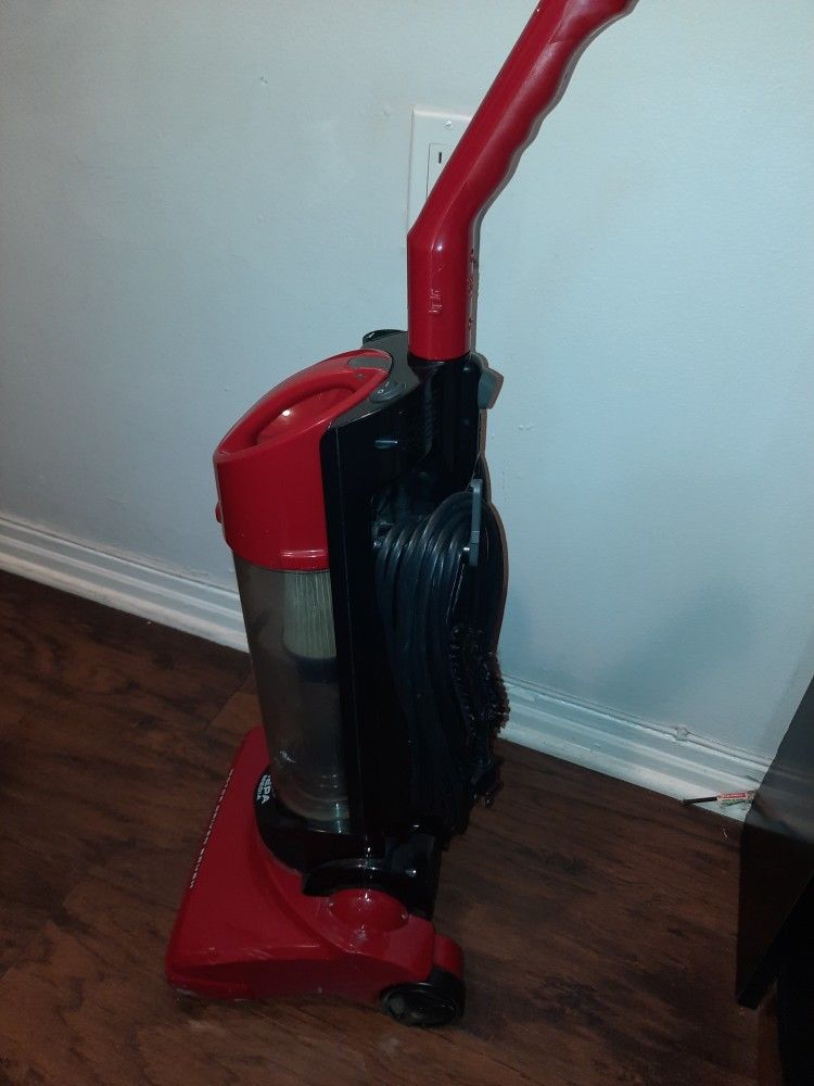 Dirt Devil Dynamite Plus Corded Bagless Lightweight Upright Vacuum - Red