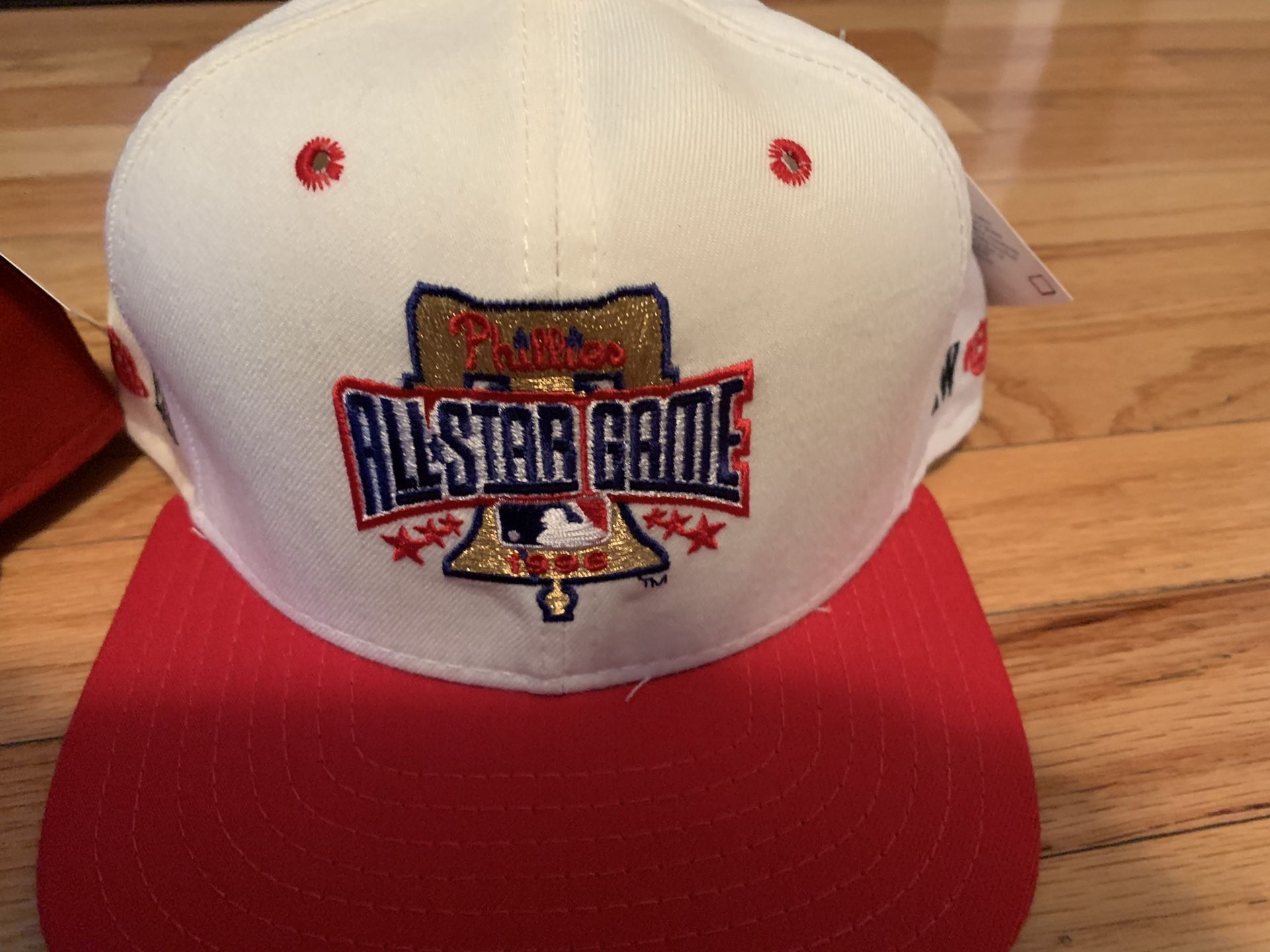 3 Philadelphia Phillies 1996 All Star Game Hats