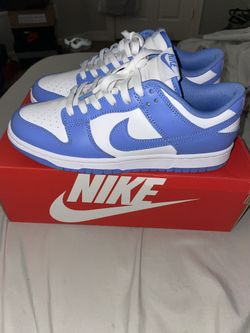 Blue and White Polar dunks