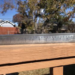 Inspirational paper weight - solid aluminum