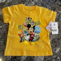 Baby Boy Mickey Shirt Size 12 Months 