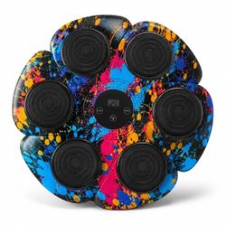 Smart Bluetooth Music Boxing Machine - Graffiti Splatter Style
