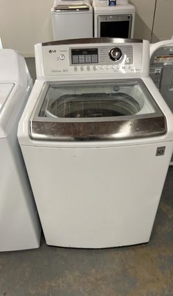 LG Top Load Washer – HE, Direct Drive, Glass Lid