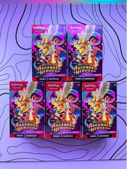 (1) Pokémon Ascended Heroes Booster Bundle