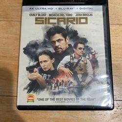 Sicario 4K Blu-ray+Blu-ray