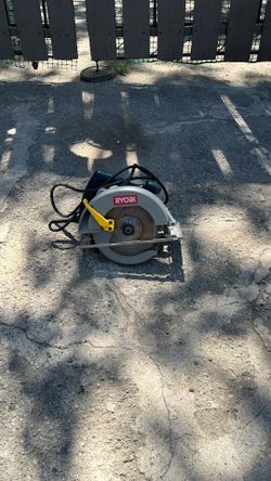 7-1/4 Inch RyoBi Circular Saw. (12-amp- Corded)