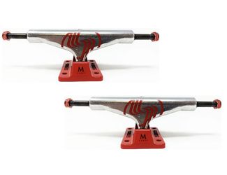 8.0/8.25 SILVER M-CLass Skateboard Trucks (Set of 2)