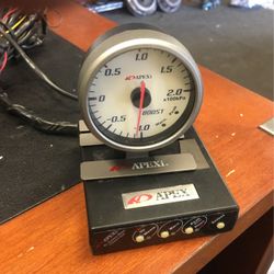 Apexi Boost Gauge And Controller
