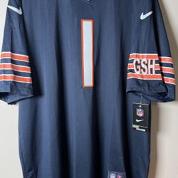 Chicago Bears Justin Fields #1 Nike On Field Jersey – 3XL – NEW w/ Tags