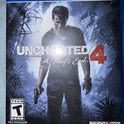 PS4 Game- Uncharted 4 (A Thief’s End)