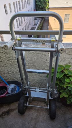 NEEDS NEW TIRES Heavy duty hand truck dolly