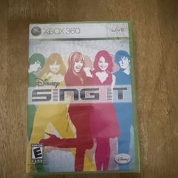 Disney Sing It: Xbox 360: SEALED 