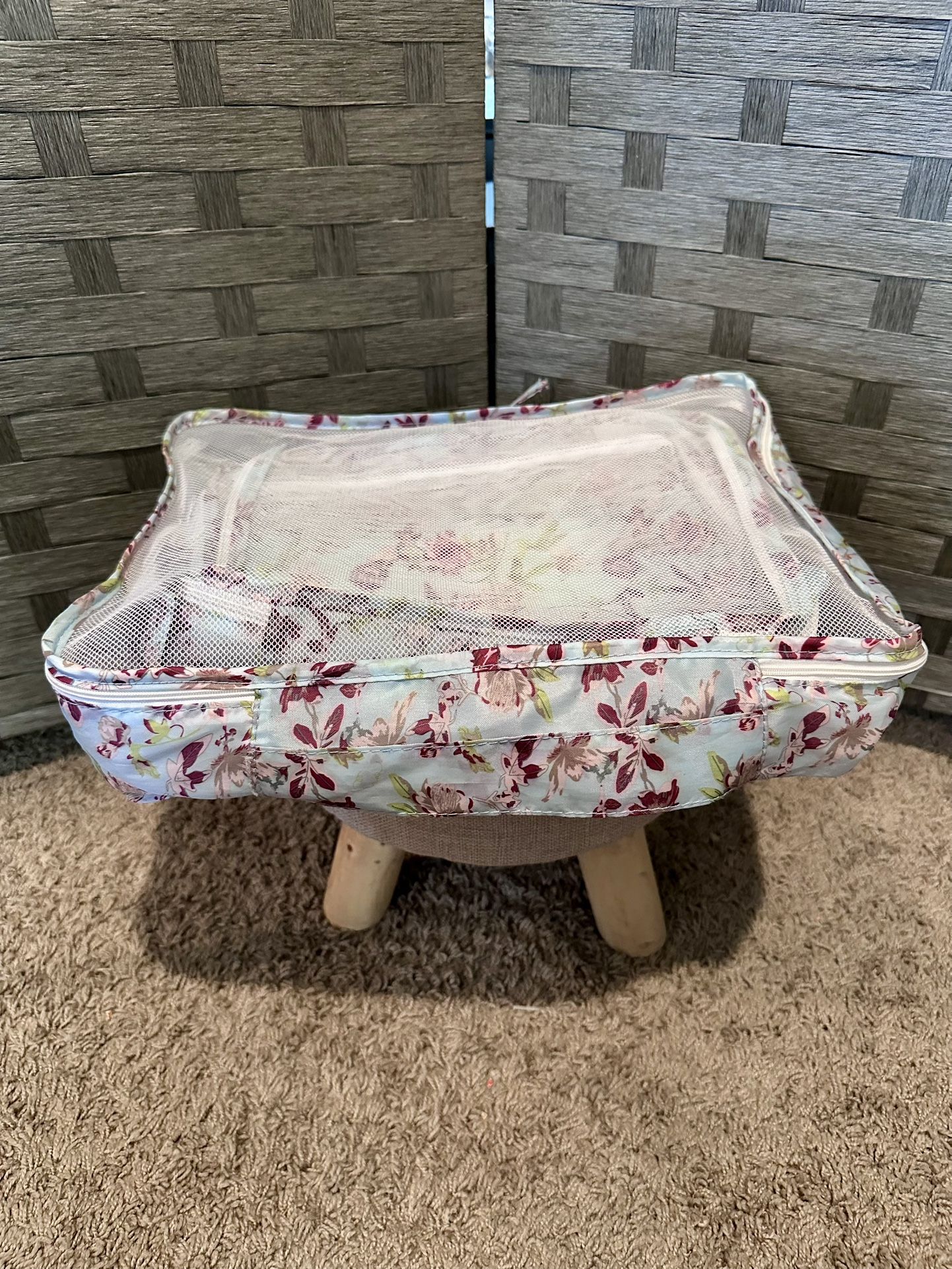 7 Piece Floral Packing Cubes