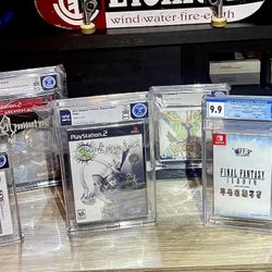 9 Graded Games Graded By Wata And CGC (See Description)