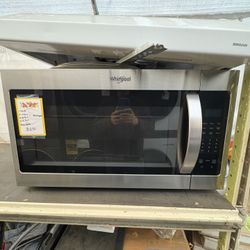 Whirlpool Microwave In Stainless Steel 