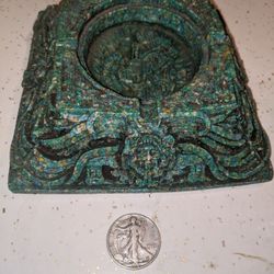 Vintage Turquoise Ashtray/Dish
