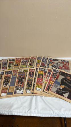 Bulk lot of Vintage “The Hockey News” - Early 90’s
