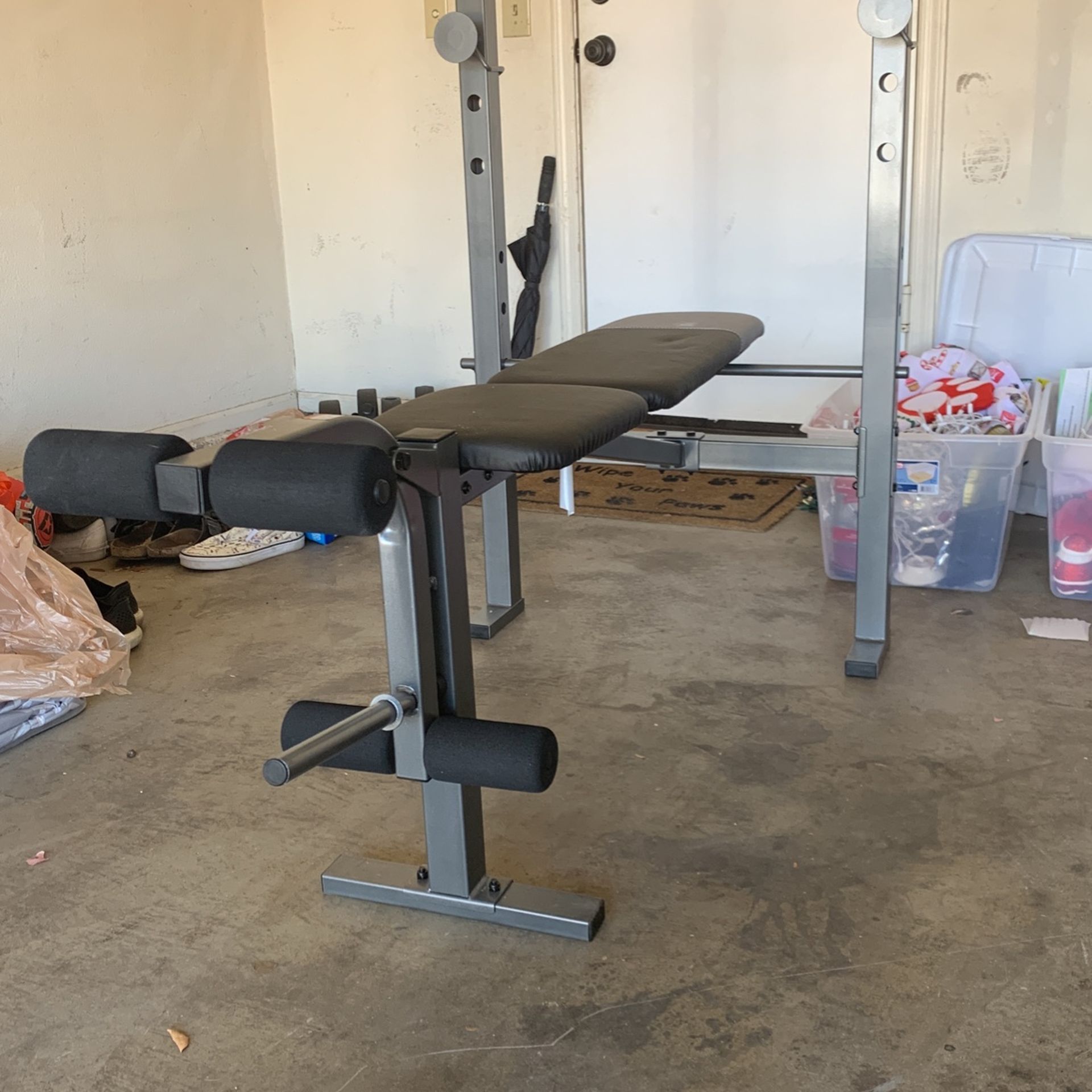Weider Bench and Rack