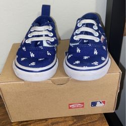 Dodgers Toddler Vans Shoes