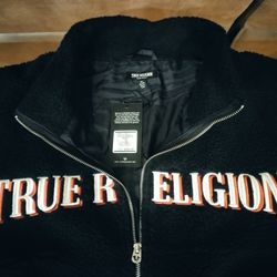 True Religion Sherpa Logo Jacket 