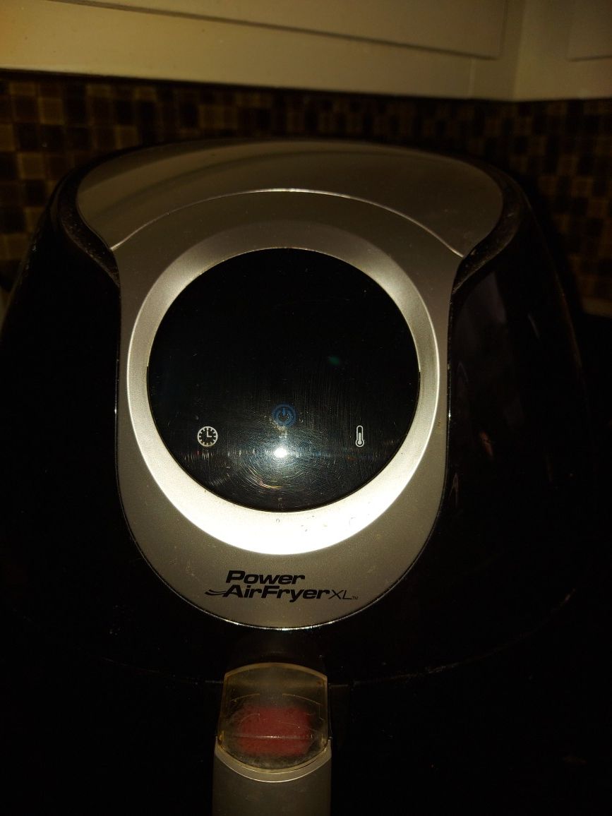 Power Air Fryer XL AF 530 5.3 5.3 QT Deluxe, Black