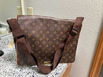 LOUIS VUITTON BROWN MEDSANGER , CROSSBODY BAG