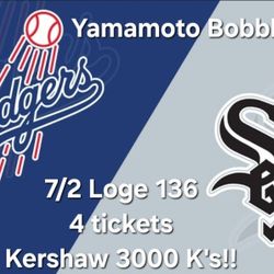 Dodgers VS Whitesox 