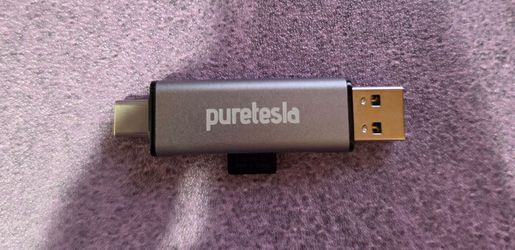 PureTesla Brand Tesla Dashcam USB Drive