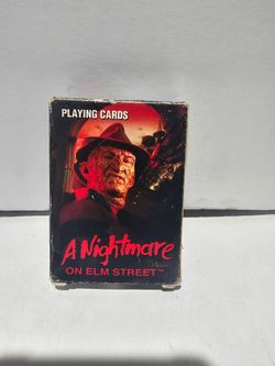 Freddy Kruger playing Cards