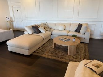 Restoration Hardware Inspired Sectional | Performance Linen