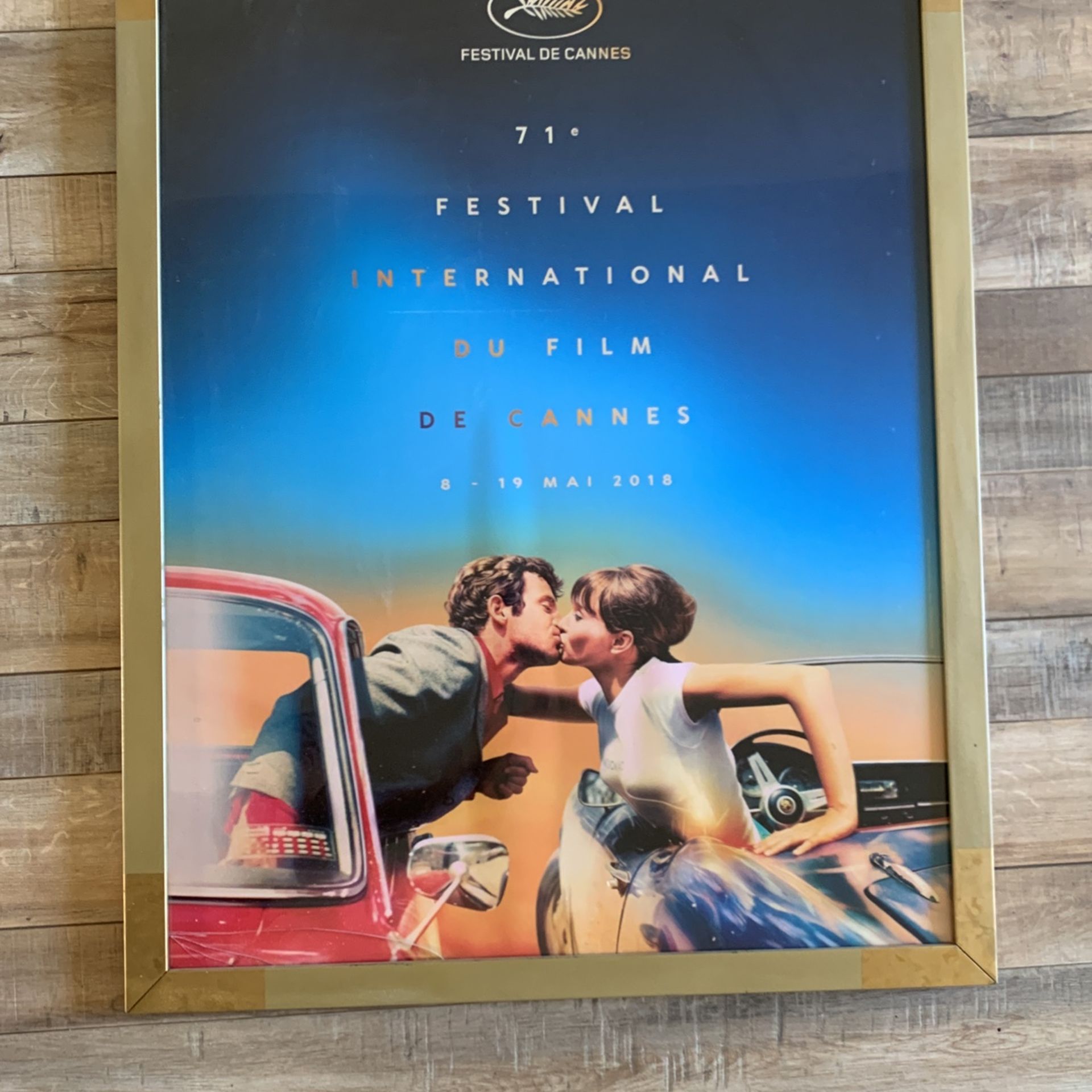 Official Cannes 2018 Poster & Frame