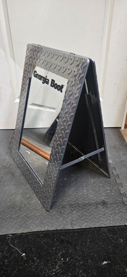 Georgia Boot showroom mirror