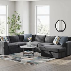 Oversized Sectional With Pull Out Bed