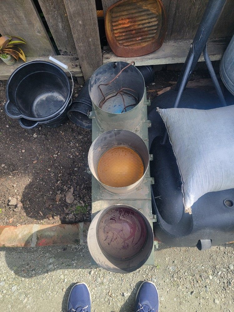 Vintage Traffic Signal Light