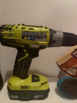 Ryobi P277 18V Cordless Drill with Battery