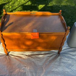 Wood Toy Chest