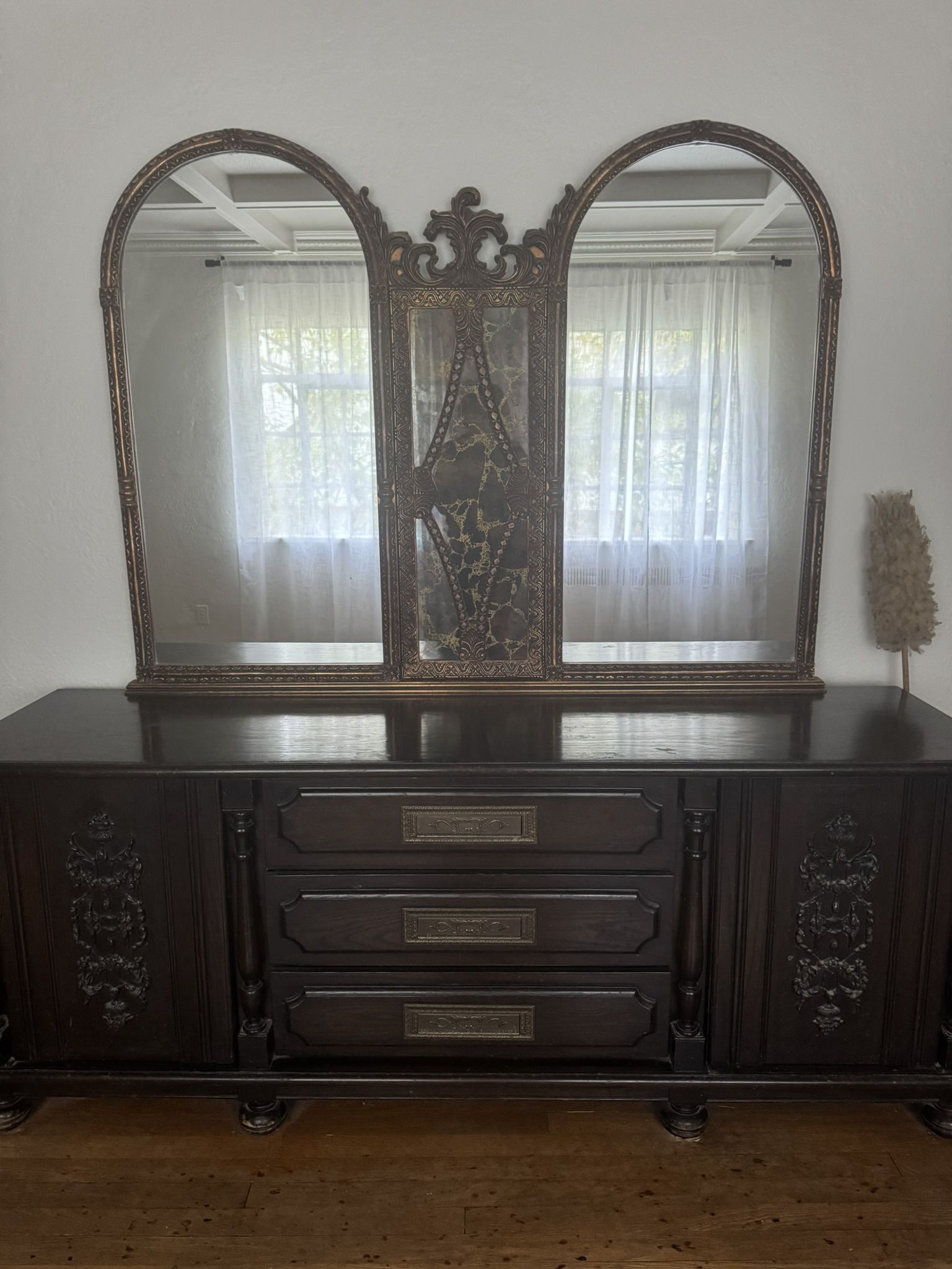 Must Go: Gorgeous Antique Bedroom Set (Okay To Sell Separately)
