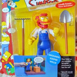 Simpsons Sealed Action Figure RARE Vintage 