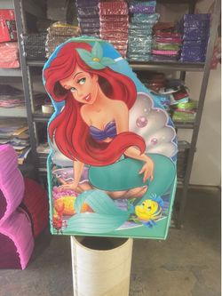 Ariel little mermaid figure piñata