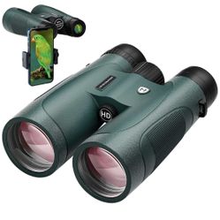 15x52 HD Binoculars for Adults High Powered with Upgraded Phone Adapter