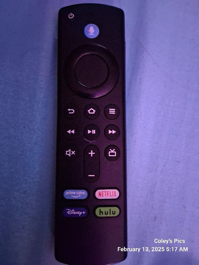 Amazon FireTV Remote Black In Color