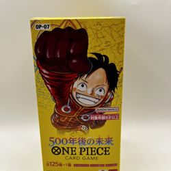One Piece OP07 Japanese The Future 500 Years From Now Booster Box Sealed
