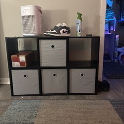 Wood Cubby Shelf 