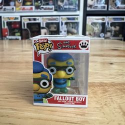 HYPER RARE CHASE BITTY Fallout Boy Funko Pop #1655 Simpsons Animation Milhouse