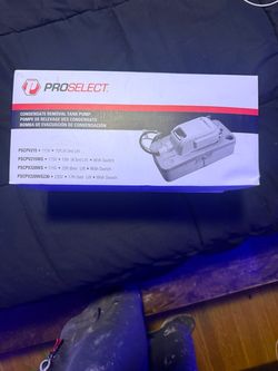 ProSelect Condensate Removal Tank Pump