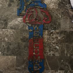 LCHS Metal Welcome Sign 