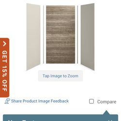 New Kohler Luxstone Shower Wall set