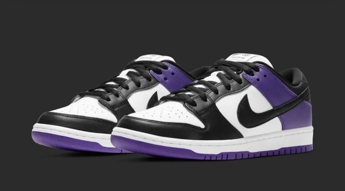 Nike SB Dunk Low Pro Court Purple Mens Size 11