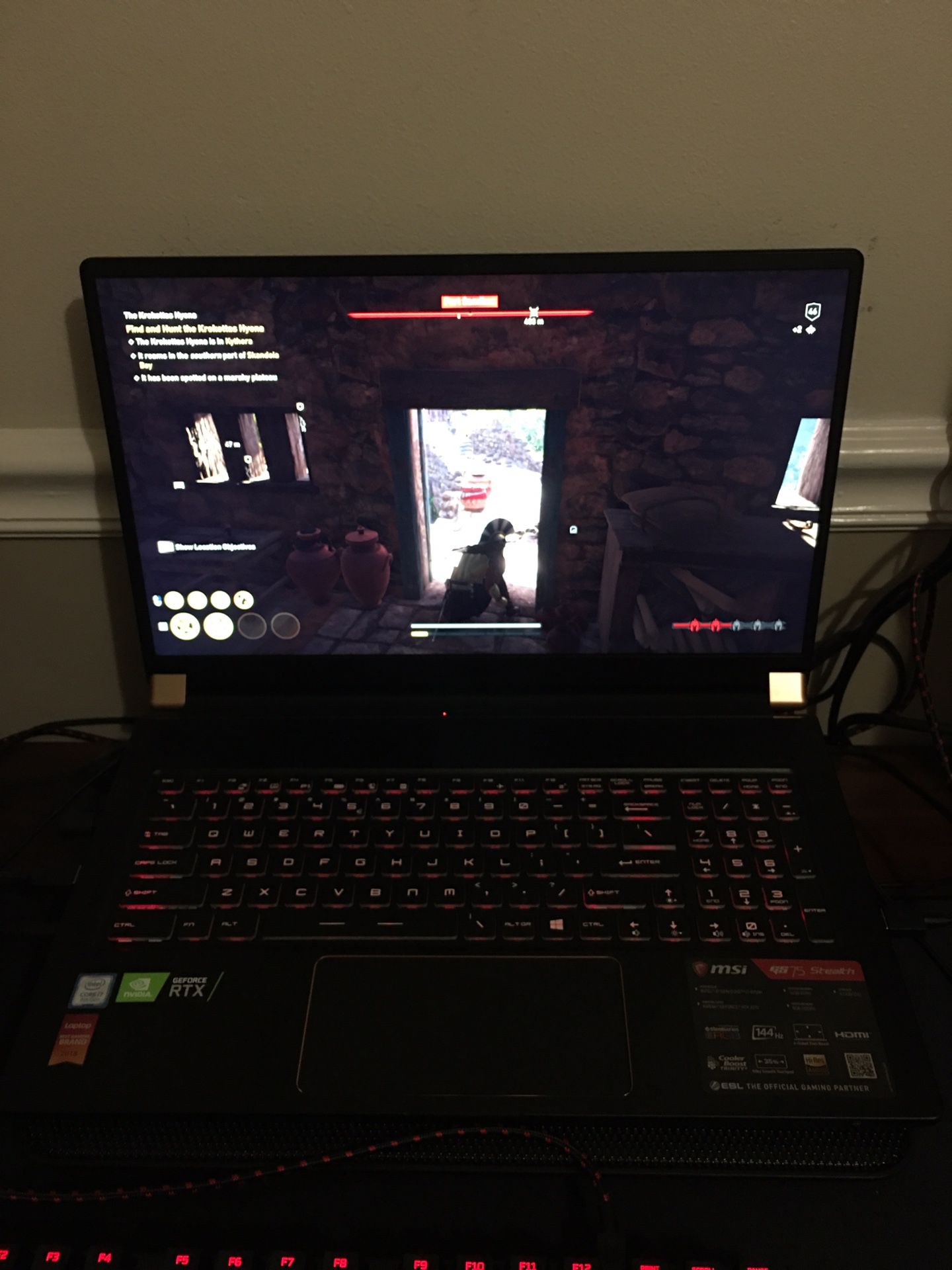 LIKE NEW MSI GS75 STEALTH THIN (.7 INCH) AND LIGHT EDITING AND GAMING LAPTOP COMPUTER