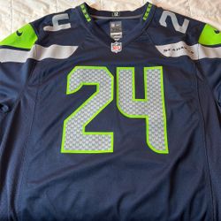 Marshawn Lynch Seattle Seahawks Jersey XXL